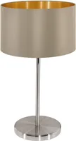 LAUALAMP EGLO MASERLO 1X60W E27 TAUPE/KULDNE