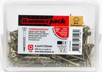 TERRASSIKRUVI HJFASTENERS 4,2X41/22MM NANOKATE C4 250TK PAKK