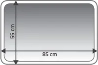 VANNITOAVAIP RIDDER STADION 55X85CM ROHELINE POLÜESTER MIKROFIIBER