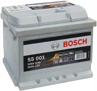 AUTOAKU BOSCH S5 001 52AH 520A 207X175X175