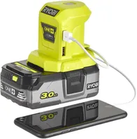 USB-ADAPTER RYOBI 18V ONE+ KAHE USB-PORDIGA