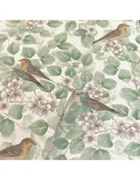 TAPEET ARTHOUSE BIRDS & BLOSSOMS GREEN 0,53X10,05M