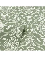 TAPEET ARTHOUSE STAG DAMASK SAGE GREEN 0,53X10,05M