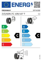 SUVEREHV 215/60/R17C FRONWAY VANPLUS 09 C/C/72 109/107T