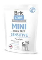 KUIVTOIT BRIT CARE MINI KOERTELE KOERATOIT BRIT CARE MINI SENSITIVE 0,4KG