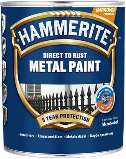 METALLIVÄRV HAMMERITE SMOOTH 0,75L TUMEROHELINE LÄIKIV