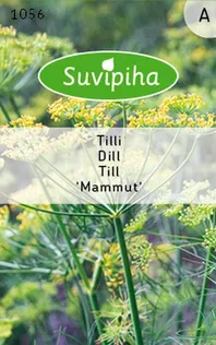 KÖÖGIVILJASEEMNED SUVIPIHA TILL MAMMUT