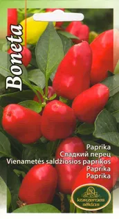 SEEMNED KURZEMES SEKLAS PAPRIKA BONETA 0,5 G