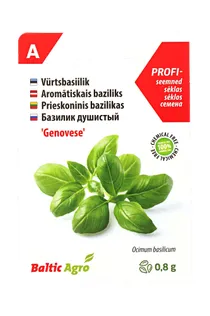 SEEMNED BALTIC AGRO BASIILIK GENOVESE 0,8G