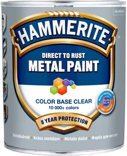 METALLIVÄRV HAMMERITE SMOOTH FINISH TINTING BASE BC 0,7L