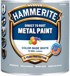 METALLIVÄRV HAMMERITE SMOOTH FINISH TINTING BASE BW 2,5L