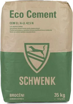 TSEMENT SCHWENK ECO CEMENT CEM II/A-LL 42,5N 35KG