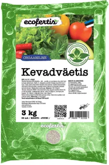 ORGAANILINE KEVADVÄETIS ECOFERTIS 3KG