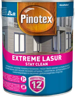 PUIDUKAITSEVAHEND PINOTEX EXTREME LASUR 3L WHITE POOLMATT