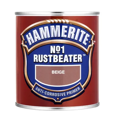 METALLIKRUNTVÄRV HAMMERITE NO.1 RUSTBEATER 0,5L BEEŽ