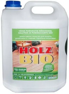 PUIDU SÜVAIMMUTUSVAHEND HOLZ BIO 5L ROHELINE