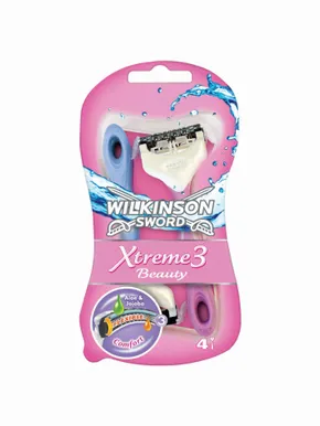 RASEERIJA WILKINSON SWORD XTREME3 BEAUTY NAISTELE 4+2TK