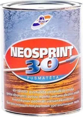 METALLIVÄRV RILAK NEOSPRINT 30 0,9L HALL POOLMATT