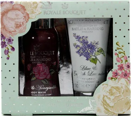 NAISTE KINKEKOMPLEKT BAYLIS&HARDING ROSE JA HONEYSUCKLE 2-OSALINE