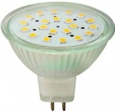 LEDLAMP 2,5W 12V MR16 G5.3 3000K HELIOS