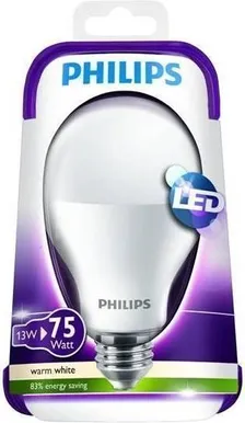 LEDLAMP 15-100W E27 WW 230V A60 (A67) FR PHILIPS