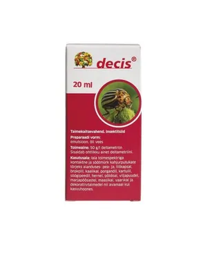 TAIMEKAITSEVAHEND DECIS MEGA 20ML