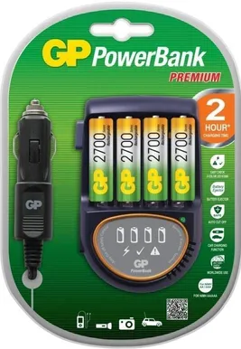 AKULAADIJA GP POWERBANK 50 4XAA AKUDEGA 2700MAH