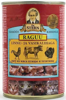 KASSIKONSERV LINNU- JA VASIKALIHA RAGUU DR.STERN