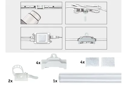 RIBAVALGUSTI PAIGALDUSKOMPLEKT 12OSA YOURLED