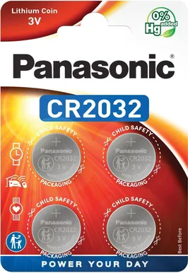 PATAREI PANASONIC CR2032 4TK