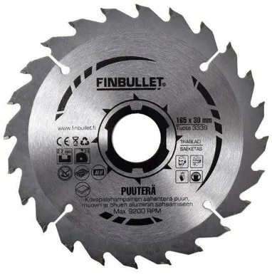 SAEKETAS FINBULLET 165/24T/30MM