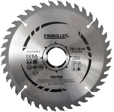 SAEKETAS FINBULLET 184/40T/30MM