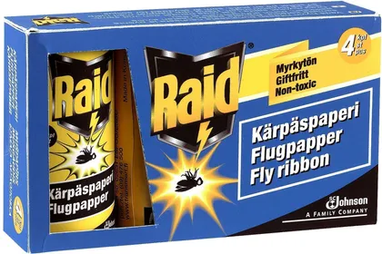 KÄRBSEPABER RAID 4TK PAKIS