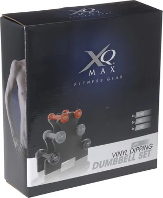 HANTLITE KOMPLEKT XQ MAX 3,6KG VINÜÜL 2X0,5KG 2X1KG 2X1,5KG