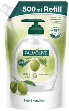 VEDELSEEP PALMOLIVE NATURALS OLIVE MILK TÄITEPAKEND 500ML