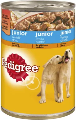 KOERATOIT PEDIGREE JUUNIOR KONSERV KANA 400G