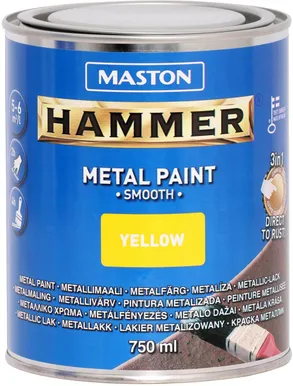 METALLIVÄRV MASTON HAMMER 750ML SILE KOLLANE