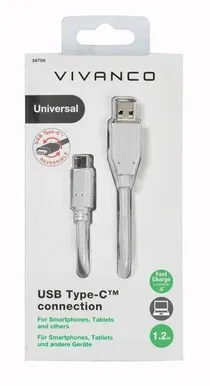 KAABEL VIVANCO USB-C - USB 2.0 1,2M