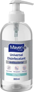 KÄTE DESINFITSEERIMISVAHEND MAYERI NEUTRAL ALL-CARE 300ML