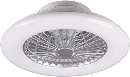 VALGUSTI VENTILAATORIGA TRIO STRALSUND LED 30W 2200LM TITAAN