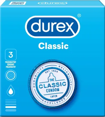 KONDOOMID DUREX CLASSIC 3TK/PAKIS