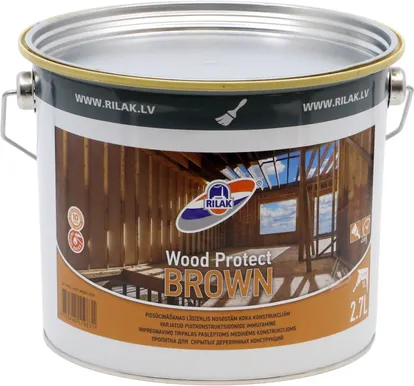 PUIDUIMMUTUSVAHEND RILAK WOOD PROTECT 2,7L PRUUN