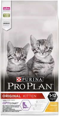 LEMMIKLOOMA PURINA PRO PLAN KASSIPOJA TÄISSÖÖT OPTISTART KANA/RIIS 1,5KG