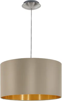 LAELAMP EGLO MASERLO 1X60W E27 TAUPE/SEEST KULD