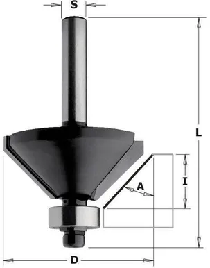 ÜLAFREESI TERA SERVA FAASIMISEKS LAAGRIGA CMT S=8MM D=35MM