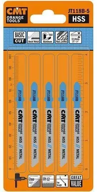 TIKKSAELEHED METALLILE CMT 50X2,0MM Z12TPI HSS 5TK PAKIS