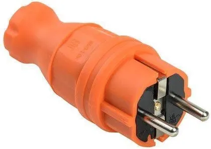 PISTIK IEK 16A 250V IP44 PVC ORANŽ