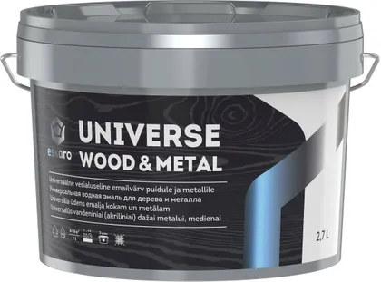 UNIVERSAALVÄRV ESKARO UNIVERSE WOOD&METAL 2,7L ALUS (TR) SIIDMATT