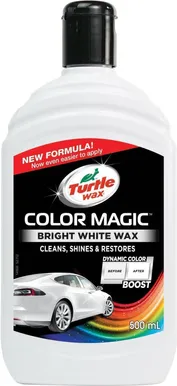 VÄRVIVAHA TURTLE WAX COLOR MAGIC VALGE 500ML