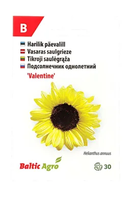 SEEMNED BALTIC AGRO PÄEVALILL 'VALENTINE' HELEKOLLANE, 30S